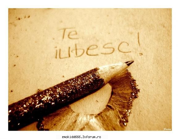 o iubesc prea mult
si ma iubeste stiu
dar prezenta ei
ma mai tine inca viu
fara tine o zi
e o zi